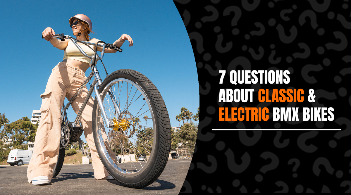 7 preguntas sobre bicicletas BMX clásicas y eléctricas – Evolve Skateboards USA