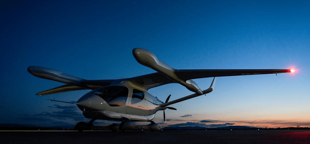 El Alia es un avión eléctrico de despegue vertical