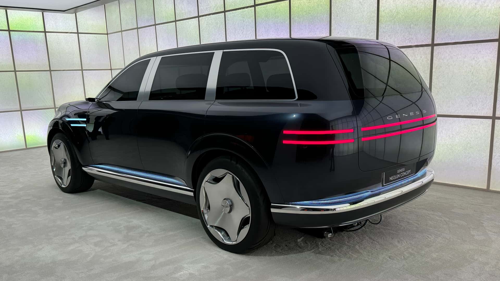 Un impresionante SUV eléctrico de lujo de tamaño completo