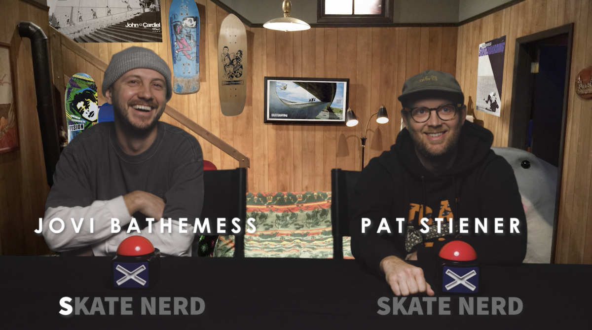 ¡El nerd del skate regresa!  El programa de juegos de trivia más standard del skate