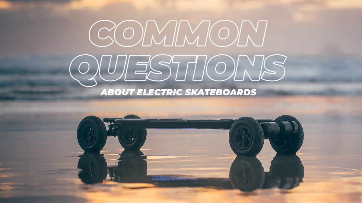 Las 5 preguntas más comunes sobre los monopatines eléctricos – Evolve Skateboards USA