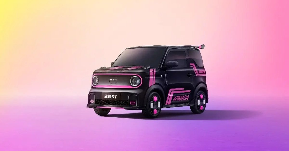 Geely acaba de presentar el Panda Kart mini EV y es lindo y deportivo