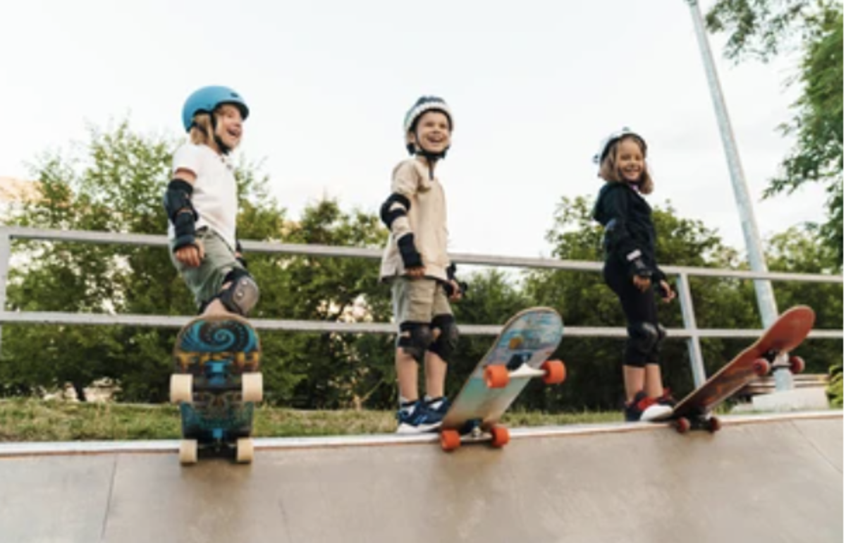 El skate ahora es una actividad de clase de gimnasia para estudiantes de primaria en Brandon, Vermont