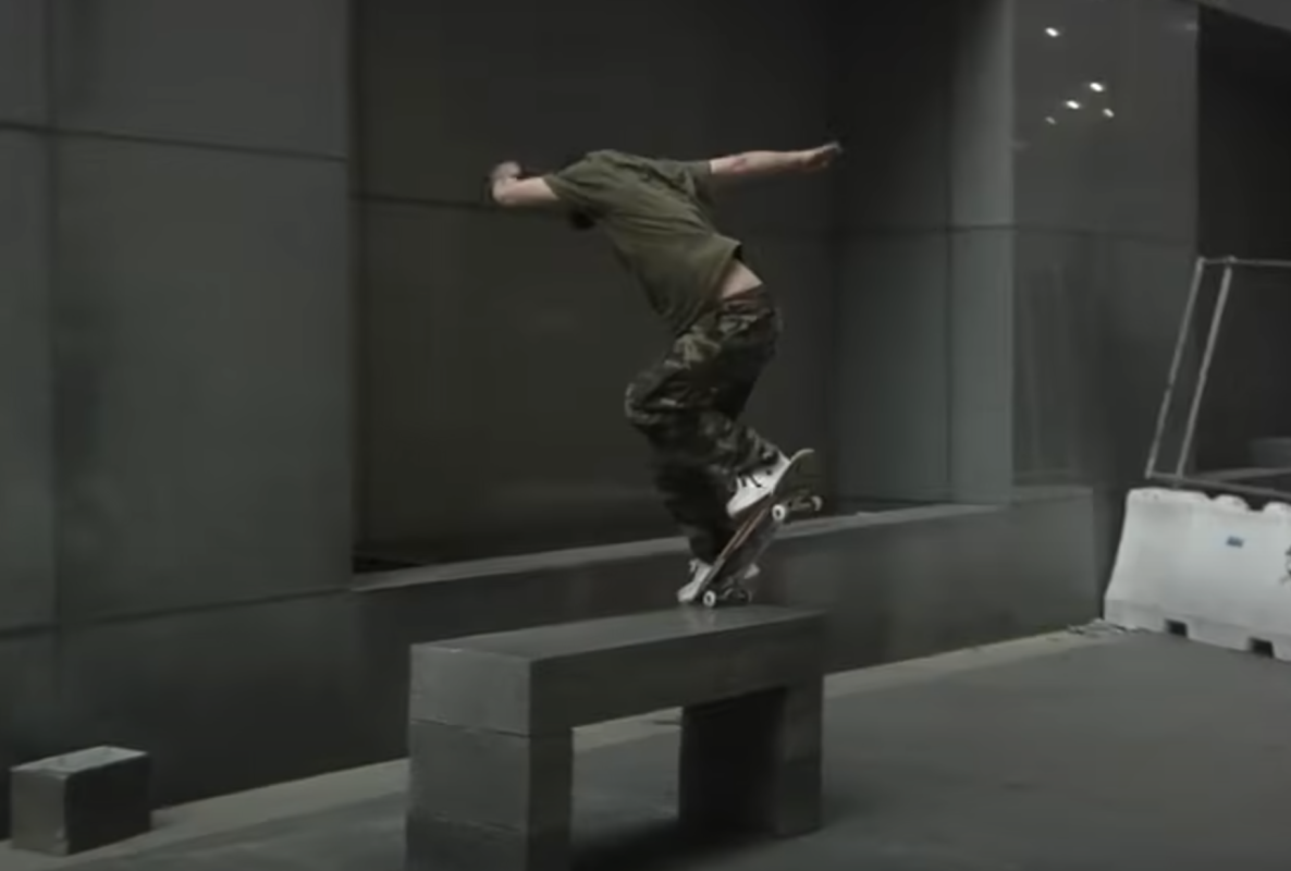 Patinando en el Grey Corridor de Dallas, Texas, con Josh Kalis