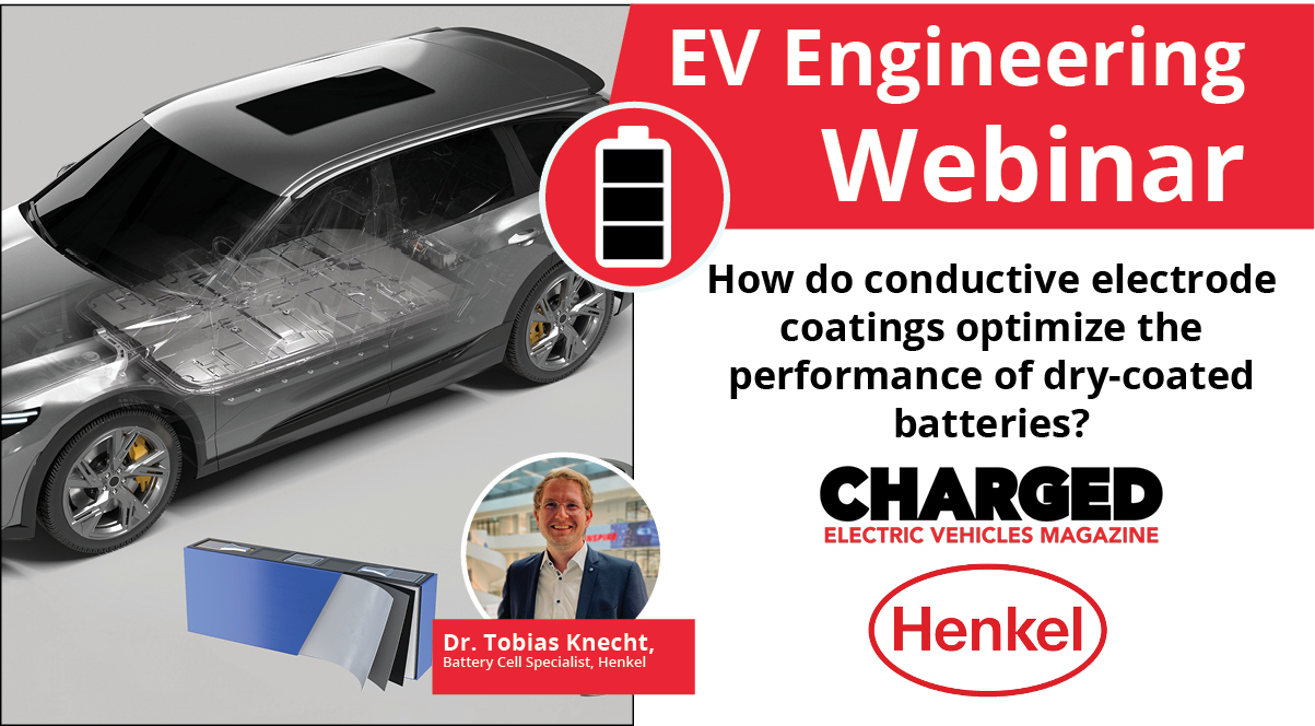 Vehículos eléctricos cargados |  Seminario net: ¿Cómo optimizan los recubrimientos de electrodos conductores el rendimiento de las baterías con recubrimiento seco?