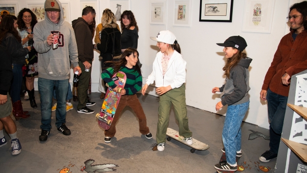 Revista Thrasher – Exposición de arte de Todd Francis en DLX Fotos