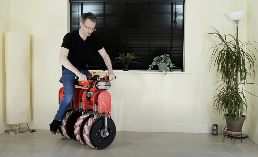 ¿Has visto esto?  La primera ‘bicicleta de tornillos’ eléctrica del mundo