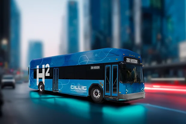 Gillig se asocia con BAE Techniques y Ballard en el modelo de autobús H2