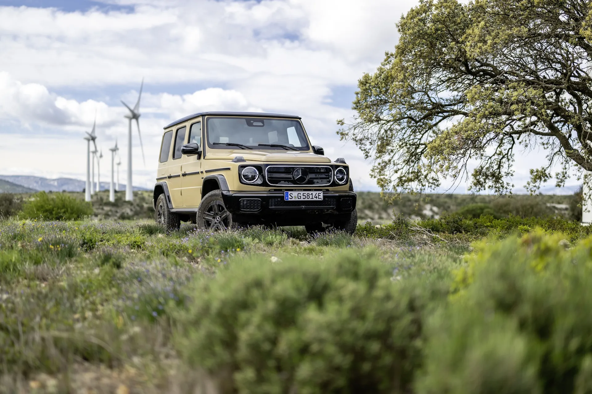 Mercedes-Benz Clase G 2025 trabaja en sus quads (motores, claro está)