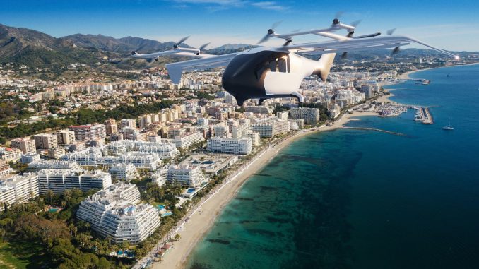 Crisalion suministrará a iJet 10 Integrity eVTOL y lanzará rutas AAM en Andalucía