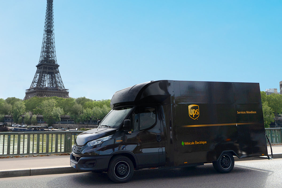 UPS añade 100 Iveco eDaily a su flota de reparto en París