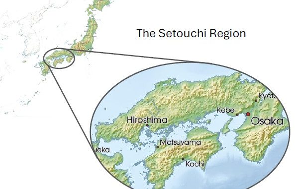 La comunidad Setouchi de Japón planea construir una pink AAM desde Osaka hasta Kita Kyushu para 2028