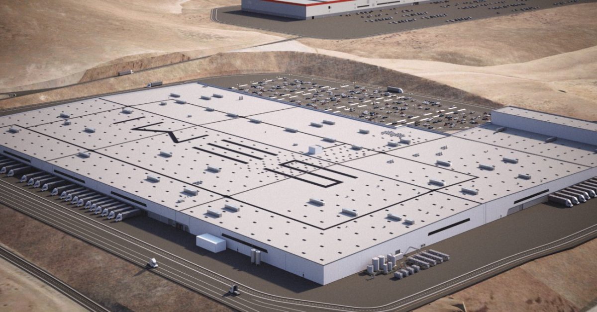 Tesla presenta una imagen de la futura Semi Manufacturing unit para construir camiones eléctricos