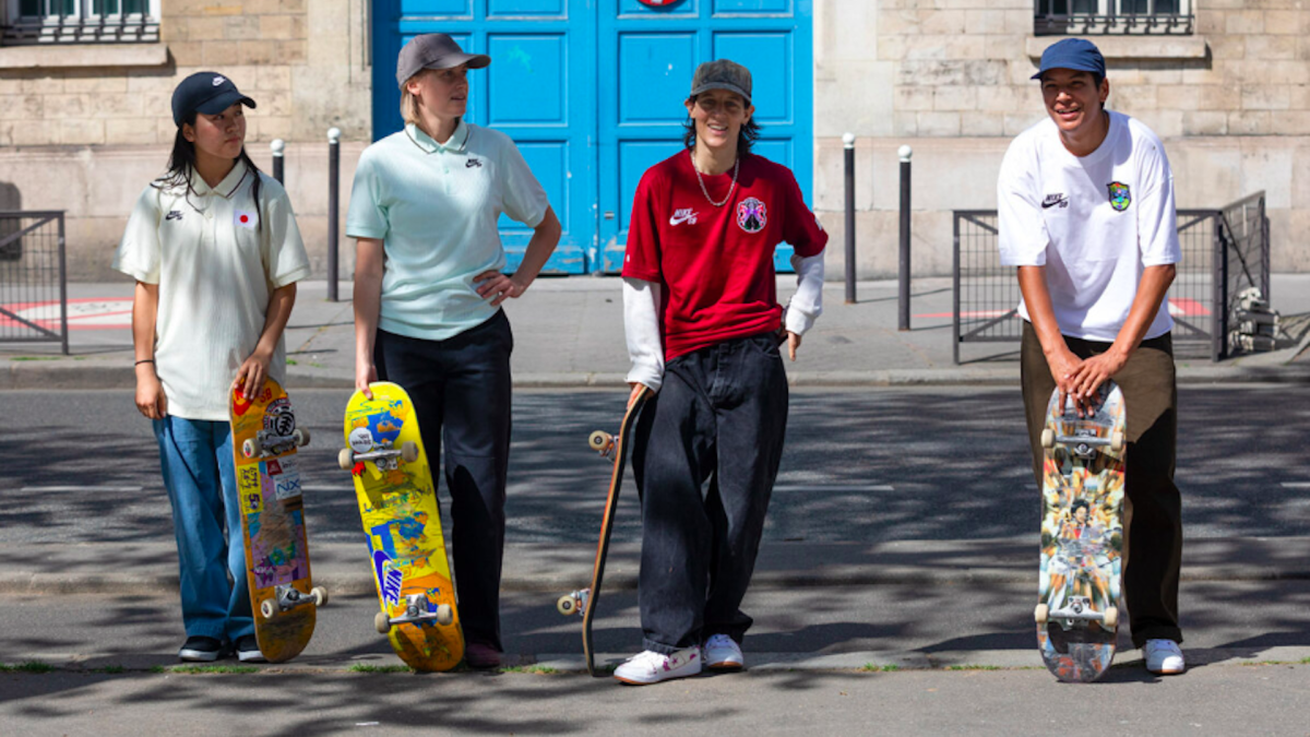 Alexis Sablone habla sobre el diseño de los uniformes Nike SB Federation para los Juegos Olímpicos de París 2024