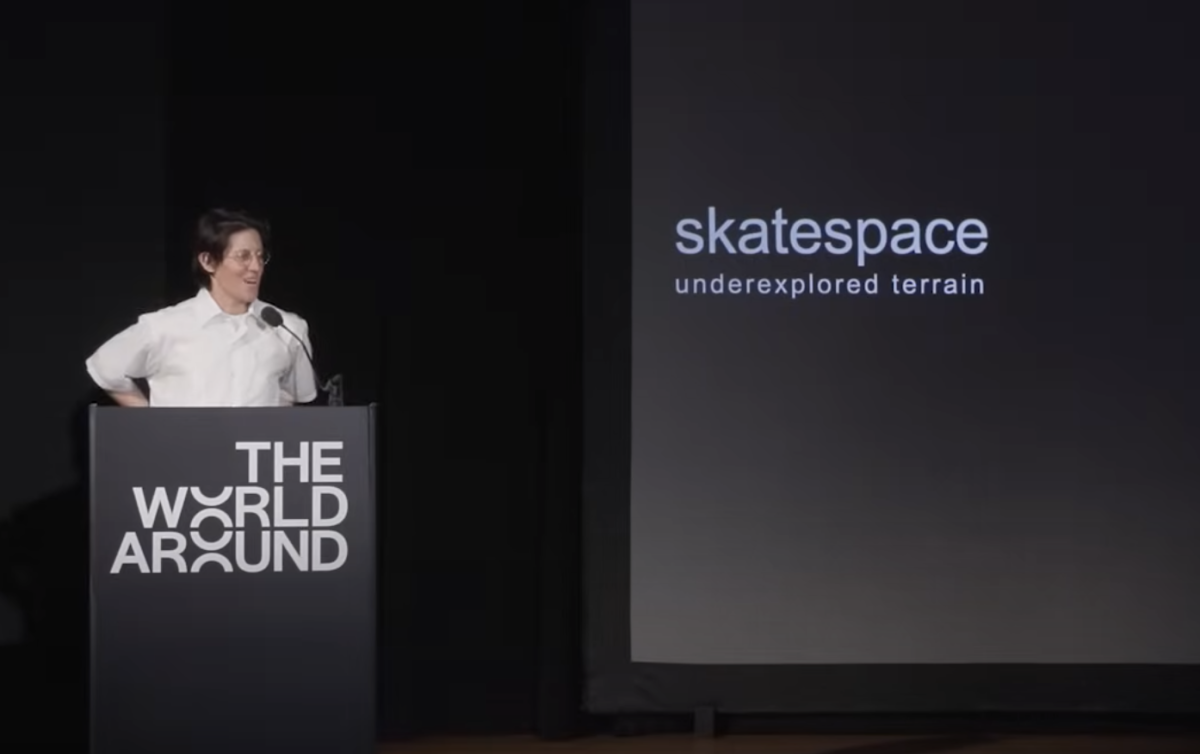 Mira la conferencia de Alexis Sablone sobre skate y lugares para patinar en el World Round Summit 2024