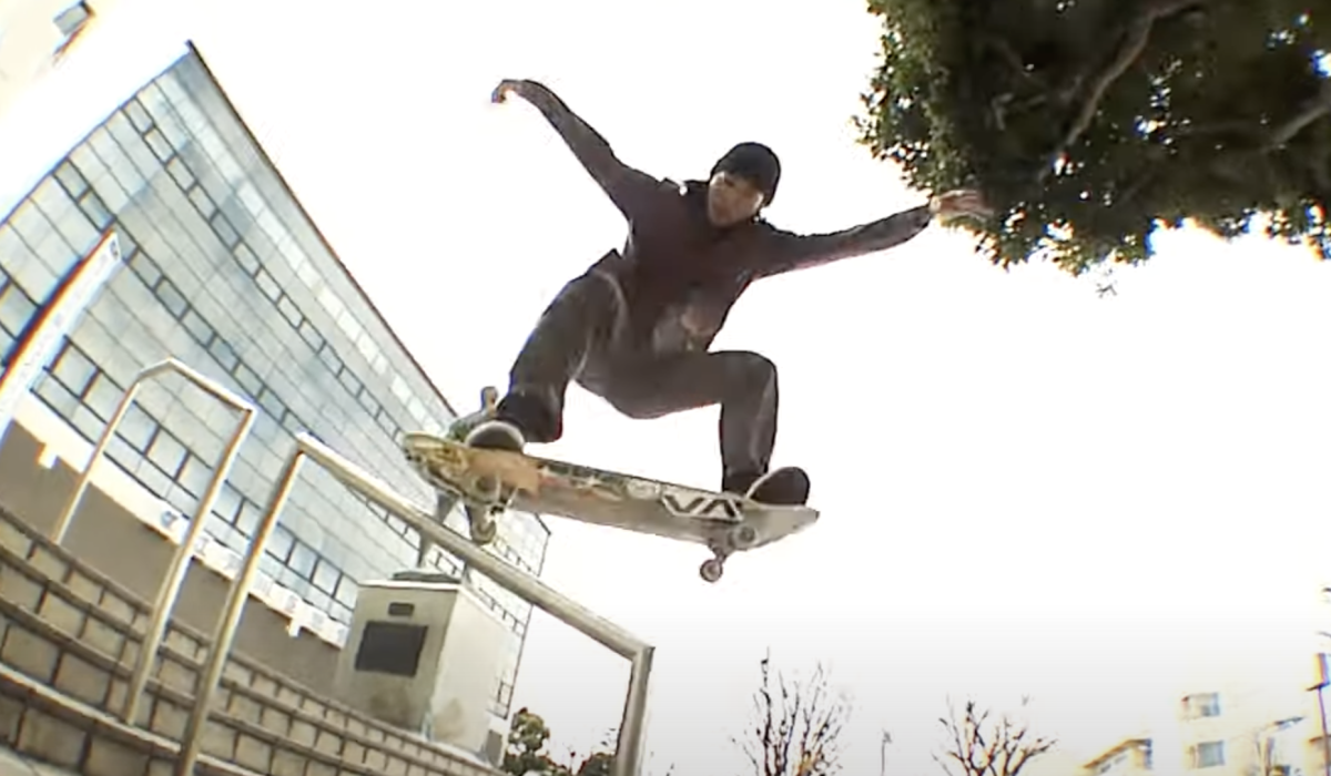 Ryo Sejiri tiene las habilidades para igualar los lugares de skate únicos de Japón.