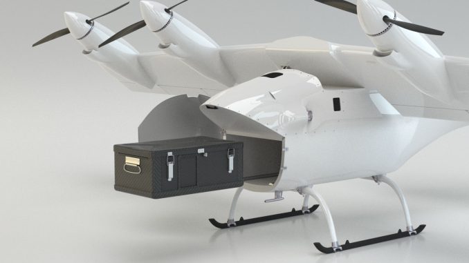 Areion avanzará en el pedido de Spright de 40 drones de carga Dufour Aero2