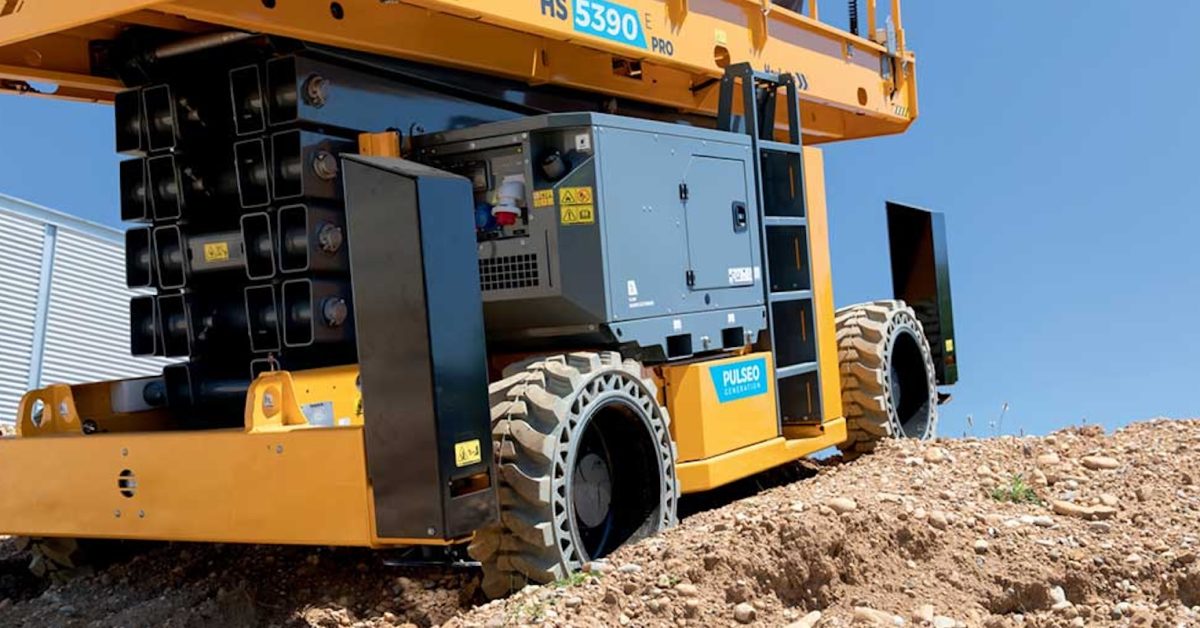 Plataformas de tijera eléctricas Haulotte E MAX