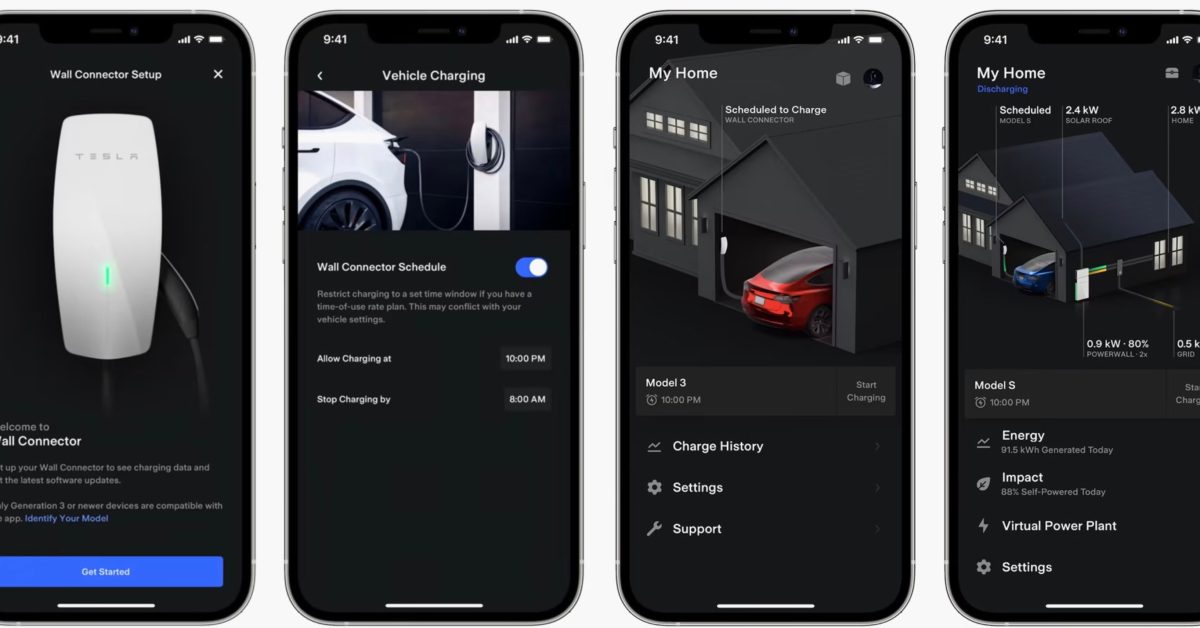 Tesla lanza una nueva actualización de la aplicación móvil con más comandos fuera de línea, medidor de potencia y más