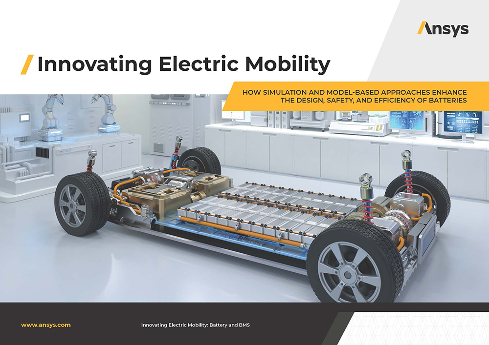 Vehículos eléctricos cargados | Cómo la simulación y los enfoques basados ​​en modelos mejoran el diseño, la seguridad y la eficiencia de las baterías