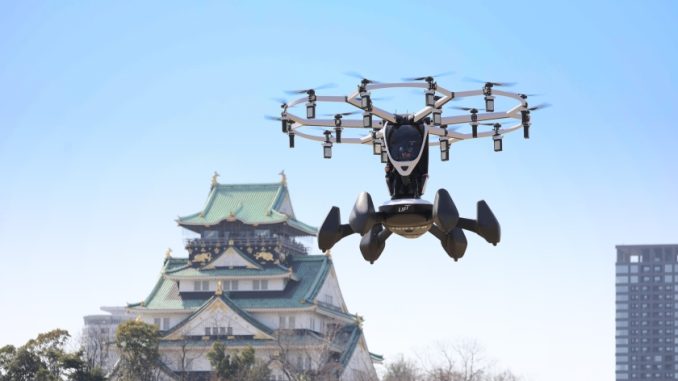 “LIFT Plane ofrecerá servicios personales eVTOL con Marubeni en Osaka en 2025”