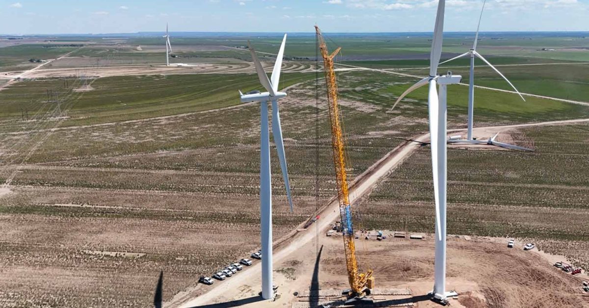 Un parque eólico en Texas ayudará a impulsar Rivian’s Journey Community